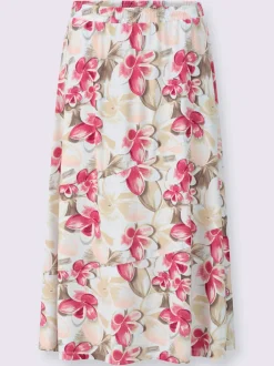 Jupe à panneaux 95% viscose