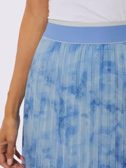 Jupe plissée qualité tissée