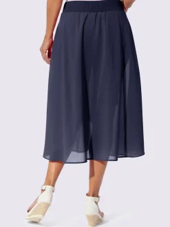 Jupe évasée jupe avec short cousu