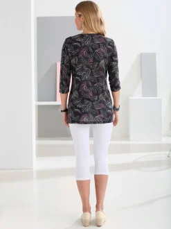 legging court avec ceinture élastique et style plage