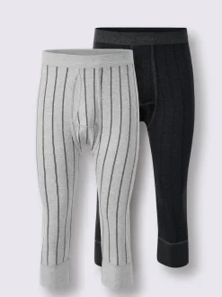 Legging 3/4 côtes fines