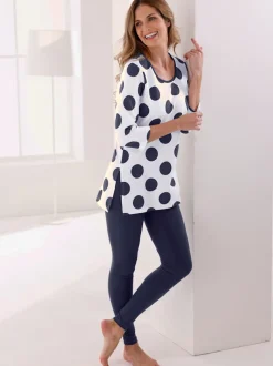 Legging jersey fin