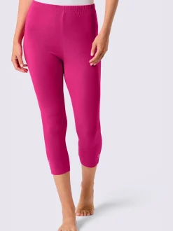 Legging 3/4 jersey fin
