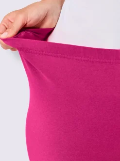 Legging 3/4 jersey fin