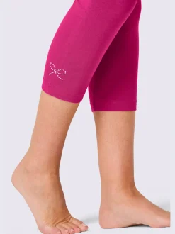 Legging 3/4 jersey fin