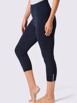 Legging 3/4 jersey fin