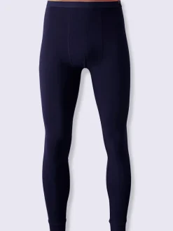 Legging long côtes fines