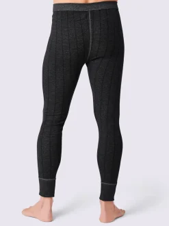 Legging long côtes fines