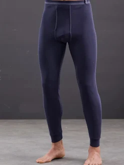 Legging long côtes fines