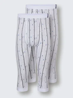Legging long côtes fines