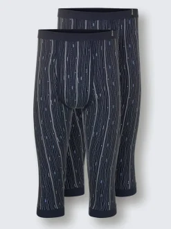 Legging long côtes fines