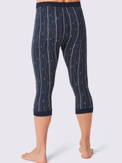 Legging long côtes fines