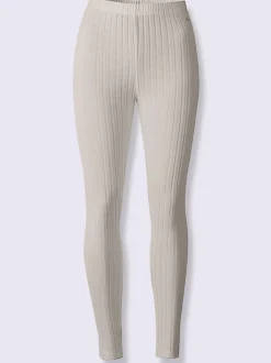 Legging qualité côtelée confortable