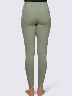 Legging qualité côtelée confortable