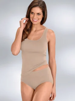 Lot 2 débardeurs confortables unis sans coutures