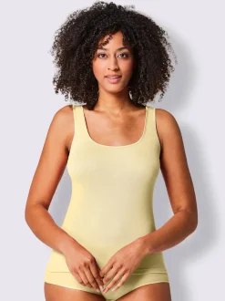 Lot 2 débardeurs confortables unis sans coutures