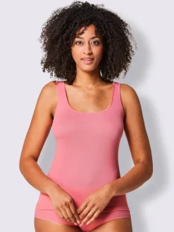 Lot 2 débardeurs confortables unis sans coutures