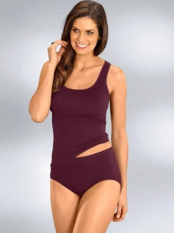 Lot 2 débardeurs confortables unis sans coutures