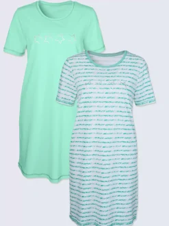 Lot de 2 chemises de nuit femme
