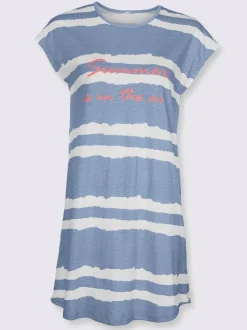 Lot de 2 chemises de nuit jersey manches courtes