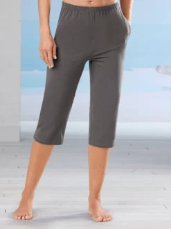 Lot de 2 pantalons corsaires en jersey doux