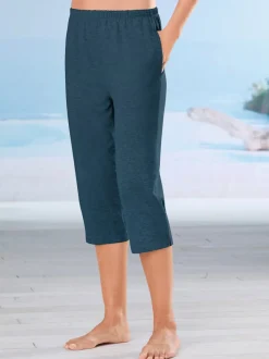 Lot de 2 pantalons corsaires en jersey doux