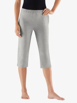 Lot de 2 pantalons corsaires en jersey doux
