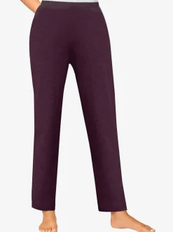 Lot 2 pantalons style décontracté taille élastique