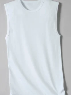 Lot 3 t-shirts en coton sans manches col rond king's club