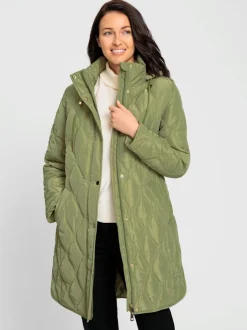 Manteau matelassé capuche amovible