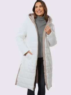 Manteau matelassé réversible