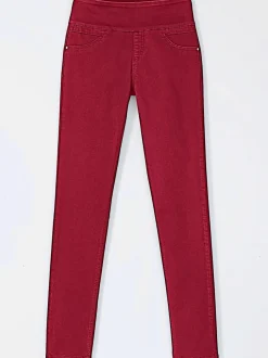 Pantalon avec ceinture large élastique et poches