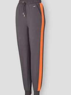 Pantalon à ceinture élastique matière sweat