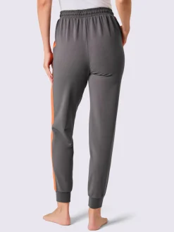 Pantalon à ceinture élastique matière sweat