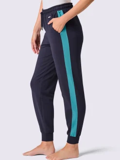 Pantalon à ceinture élastique matière sweat
