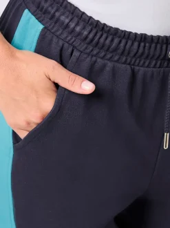 Pantalon à ceinture élastique matière sweat