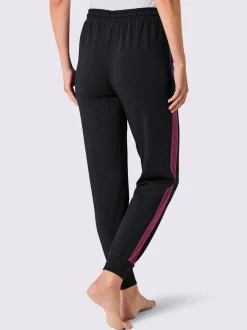 Pantalon à ceinture élastique matière sweat