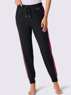 Pantalon à ceinture élastique matière sweat