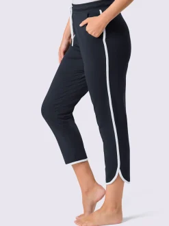 Pantalon à ceinture élastique matière sweat