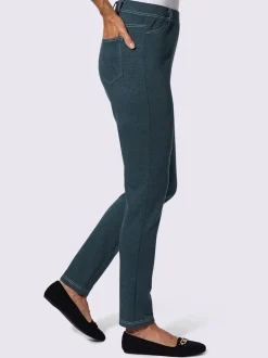 Pantalon ceinture élastique, passants
