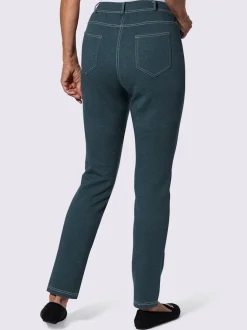 Pantalon ceinture élastique, passants