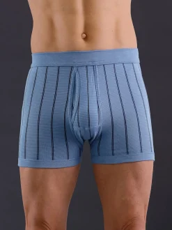 Pantalon court côtes fines