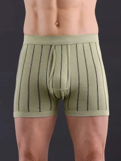 Pantalon court côtes fines