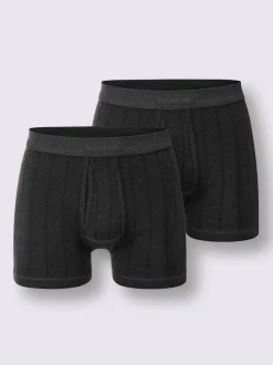 Pantalon court côtes fines