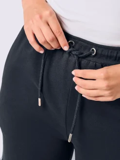 Pantalon court matière sweat