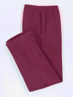 Pantalon de loisirs à ceinture élastique et 2 poches cousues