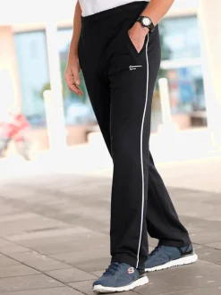 Pantalon de loisirs passepoils contrastés affinants