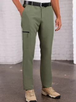 Pantalon d'extérieur microfibre facile d'entretien