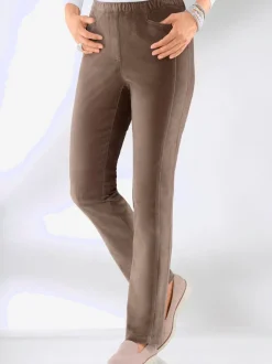 Pantalon d'hiver femme coupe droite