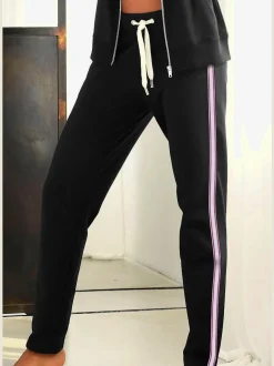 Pantalon d'intérieur pantalon de relaxation à rayures